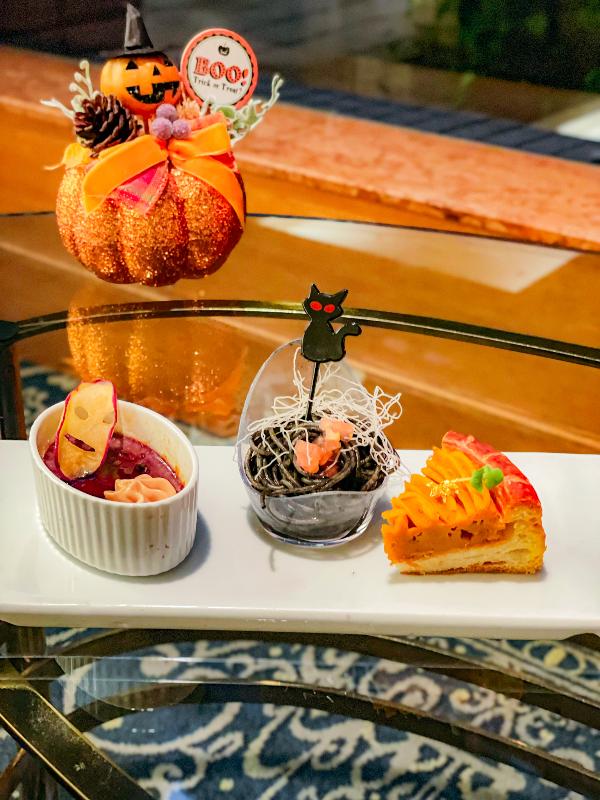 ロビーラウンジ フォンテーヌ／ロイヤルパークホテルのハロウィンアフタヌーンティーのスタンド3段目画像