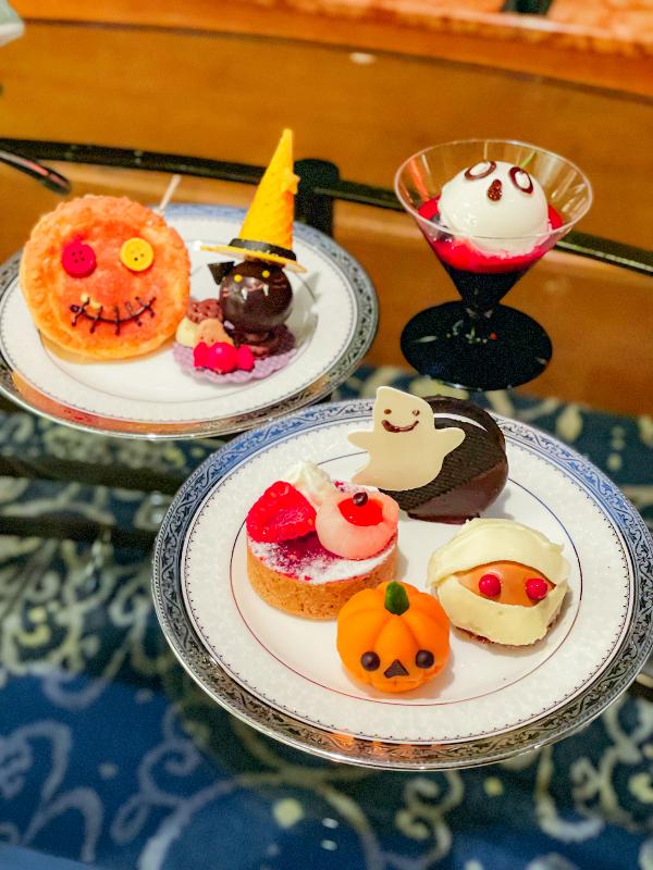 ロビーラウンジ フォンテーヌ／ロイヤルパークホテルのハロウィンアフタヌーンティーのスイーツ追加1画像