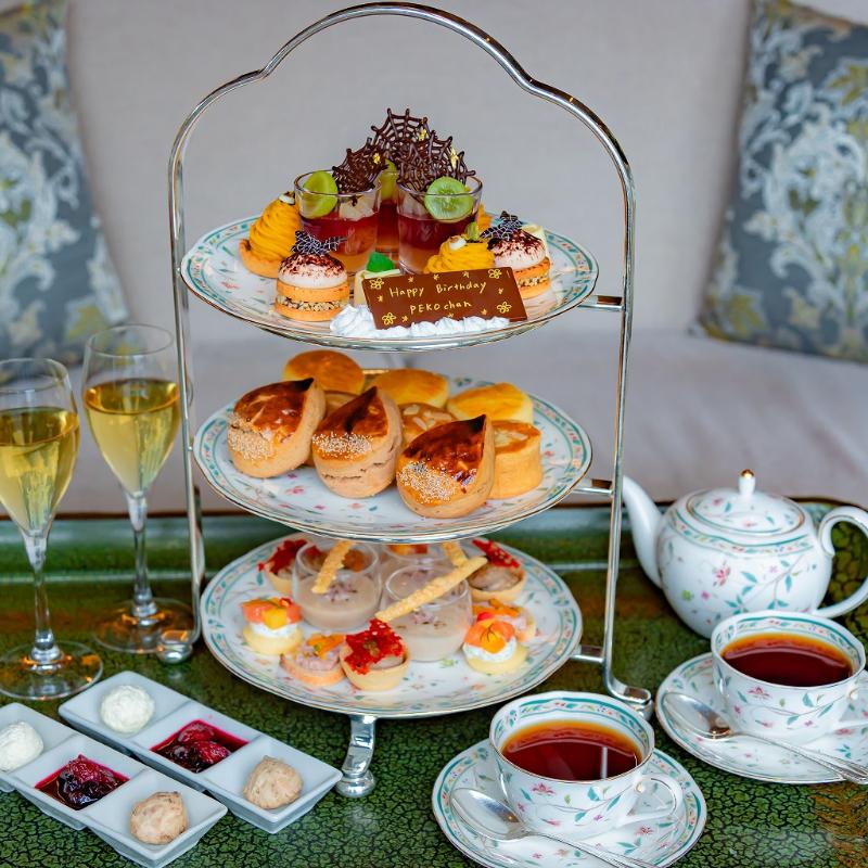 ロビーラウンジ ル・ジャルダン／ホテル椿山荘東京のハロウィンアフタヌーンティーの画像1