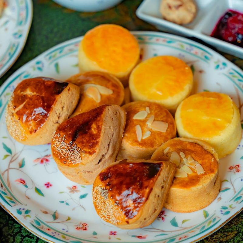 ロビーラウンジ ル・ジャルダン／ホテル椿山荘東京のハロウィンアフタヌーンティーのスタンド2段目画像