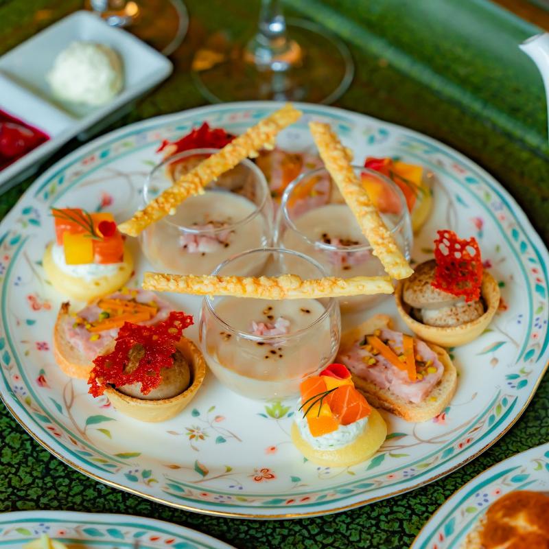 ロビーラウンジ ル・ジャルダン／ホテル椿山荘東京のハロウィンアフタヌーンティーのスタンド3段目画像