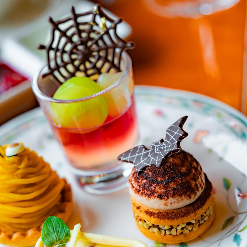 ロビーラウンジ ル・ジャルダン／ホテル椿山荘東京のハロウィンアフタヌーンティーのスイーツ追加2画像