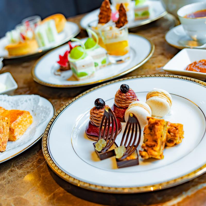 ロビーラウンジ　ラ・テラス／ホテルニューグランドの秋のアフタヌーンティーのアフタヌーンティー画像2