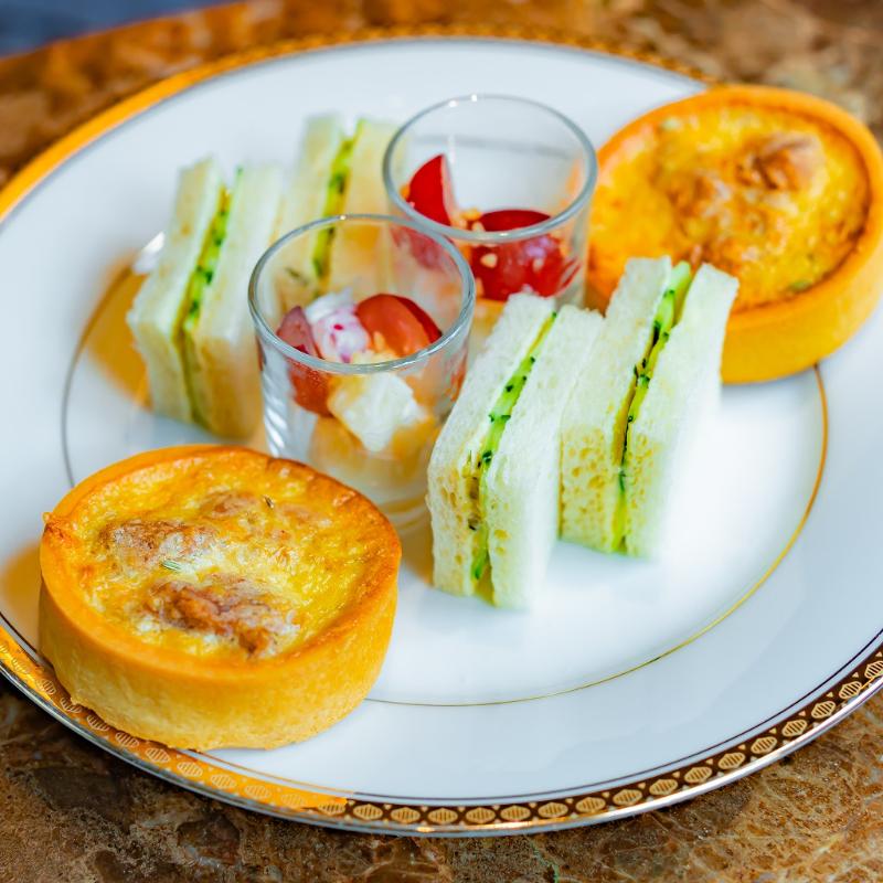 ロビーラウンジ　ラ・テラス／ホテルニューグランドの秋のアフタヌーンティーのスタンド3段目画像