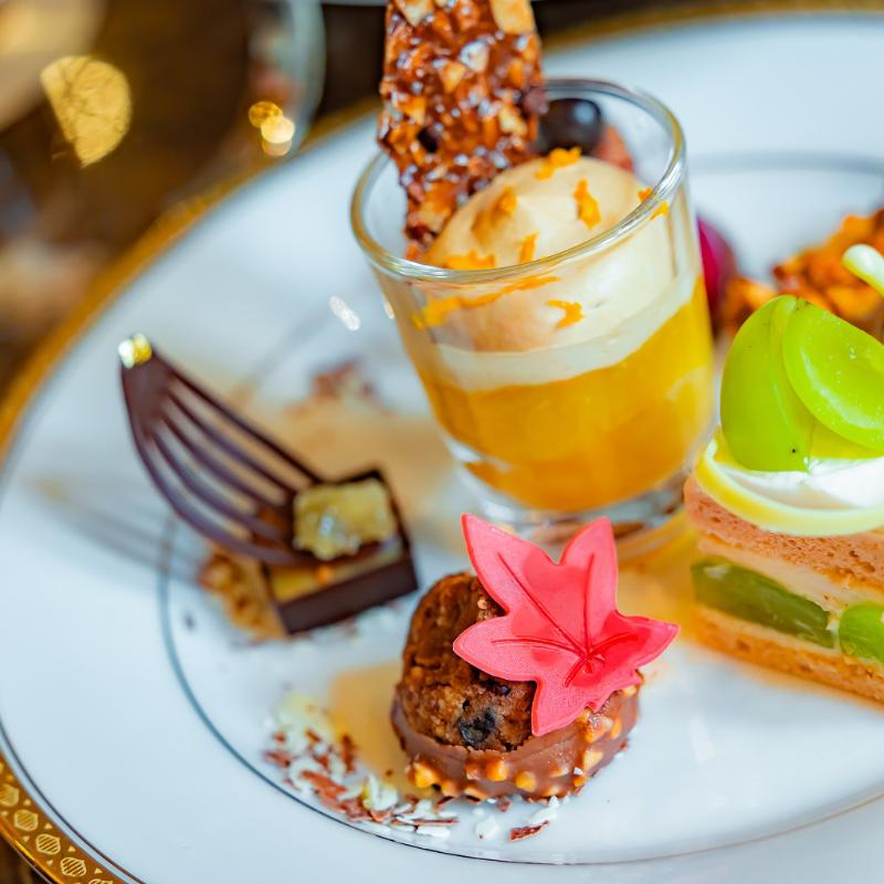 ロビーラウンジ　ラ・テラス／ホテルニューグランドの秋のアフタヌーンティーのスイーツ追加2画像