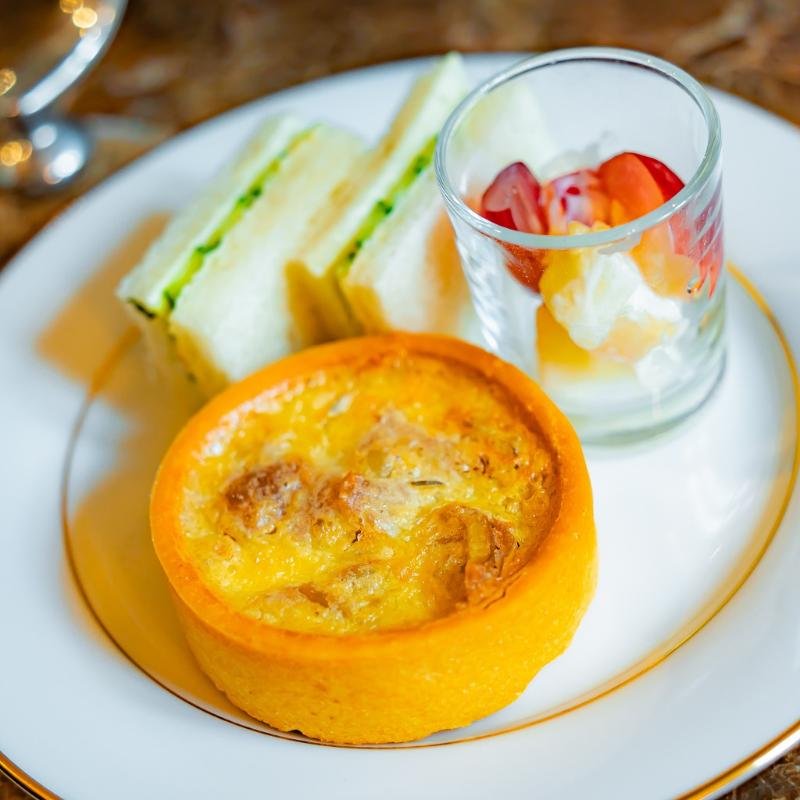 ロビーラウンジ　ラ・テラス／ホテルニューグランドの秋のアフタヌーンティーのセイボリー画像