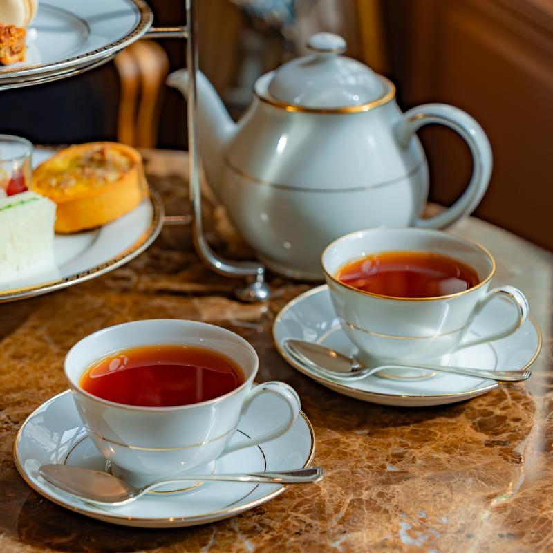 ロビーラウンジ　ラ・テラス／ホテルニューグランドの秋のアフタヌーンティーの飲み物画像