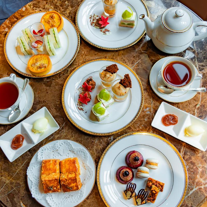 ロビーラウンジ　ラ・テラス／ホテルニューグランドの秋のアフタヌーンティーのあとがき1画像