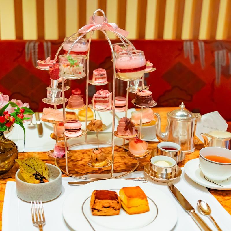 ザ・ロビー／ザ・ペニンシュラ東京のザ・ペニンシュラ・イン・ピンク アフタヌーンティーの画像1