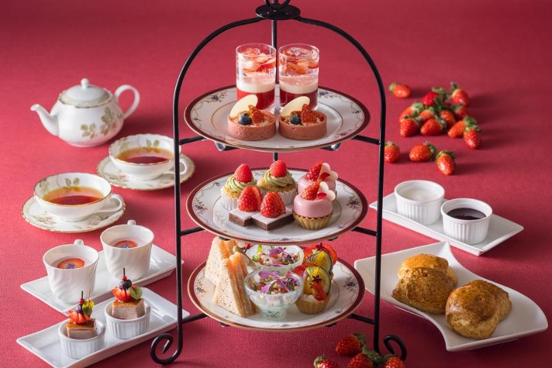 苺のアフタヌーンティーの画像1