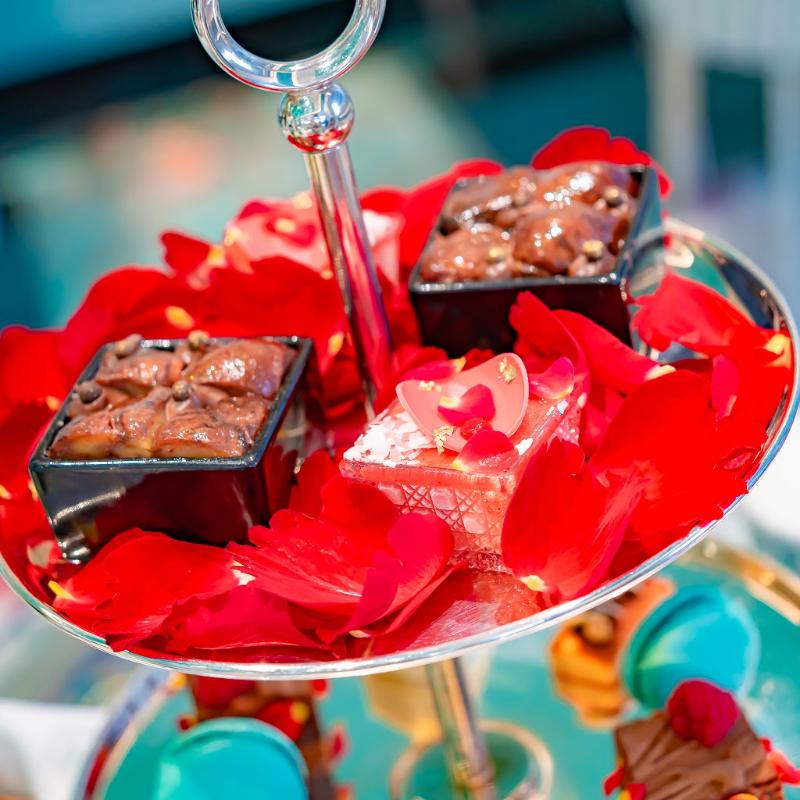 Tiffany Blue Box CaféのTiffany Afternoon Teaのスタンド1段目画像