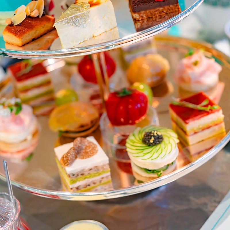 Tiffany Blue Box CaféのTiffany Afternoon Teaのスタンド3段目画像