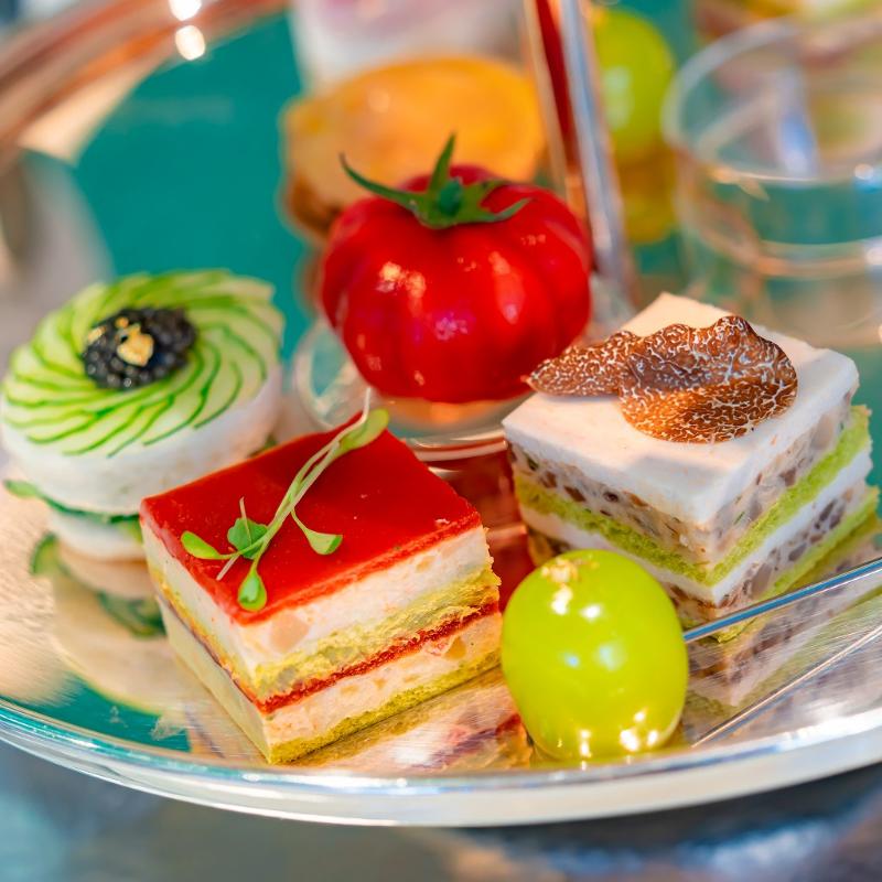 Tiffany Blue Box CaféのTiffany Afternoon Teaのセイボリー画像