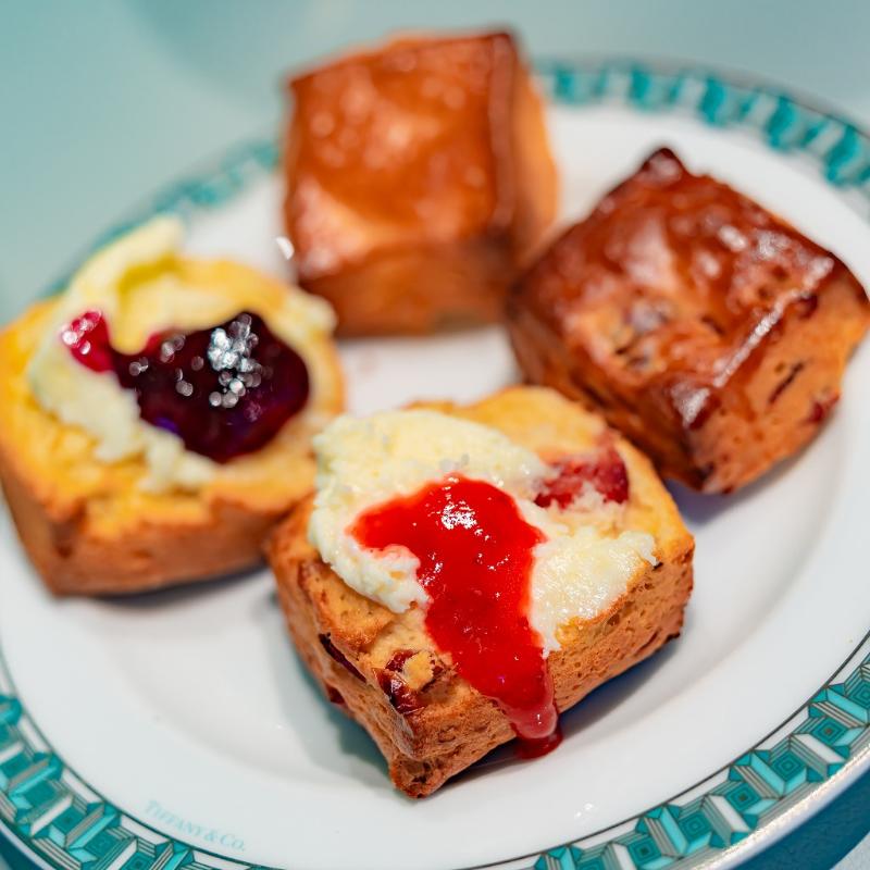 Tiffany Blue Box CaféのTiffany Afternoon Teaのスコーン追加1画像