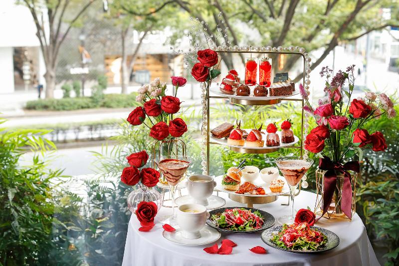 ～Red Luxe～ ストロベリー&ショコラ アフタヌーンティーの画像1