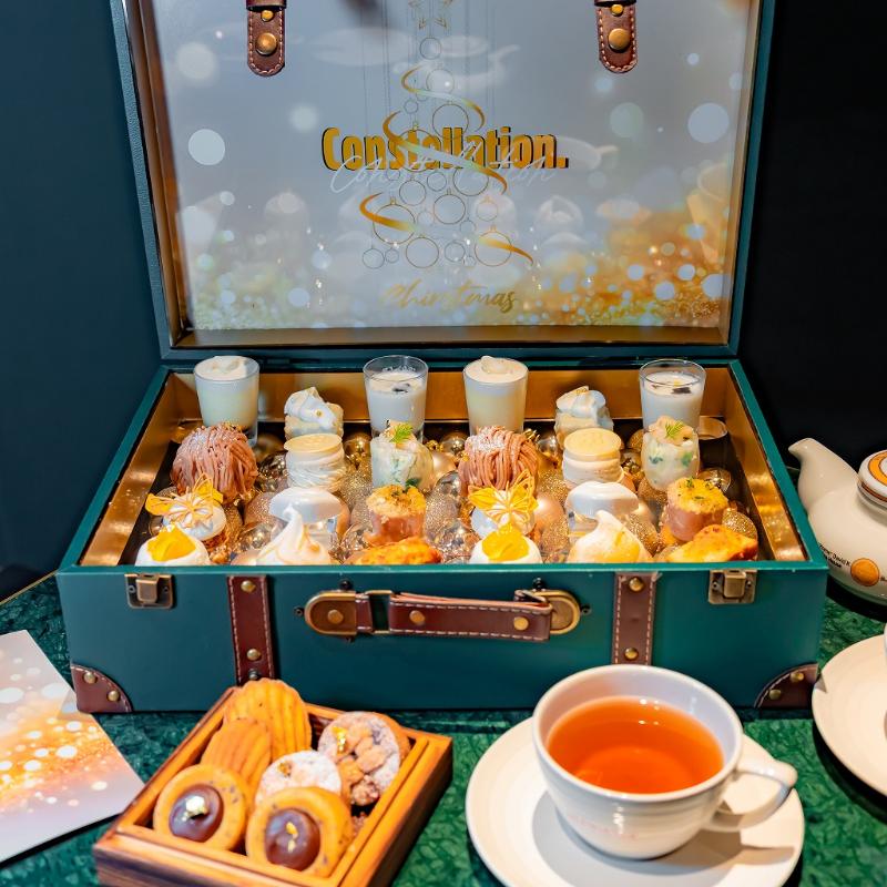 Constellation.のトランク型 Constellation. Afternoon Tea “Cristal Noël” ― 白と黄金の聖夜讃歌 ―のメイン画像