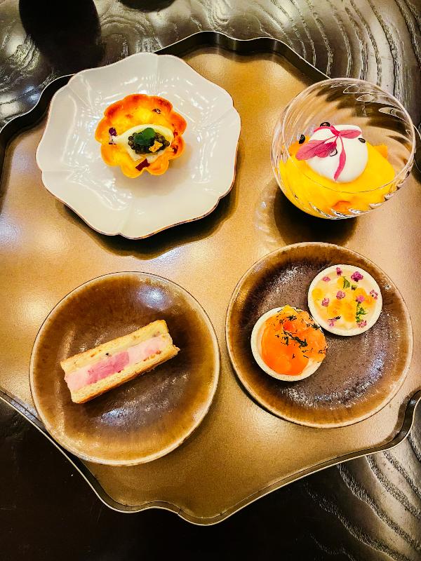 ザ リビングルーム／パークハイアット京都の秋のアフタヌーンティーのセイボリー画像