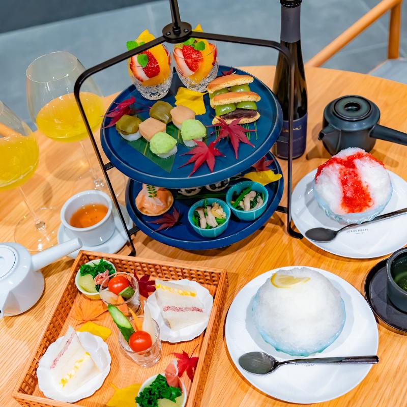 LEXUS MEETS... "HIBIYA"のAFTERNOON TEA with MORIZO TEAのアフタヌーンティー画像2