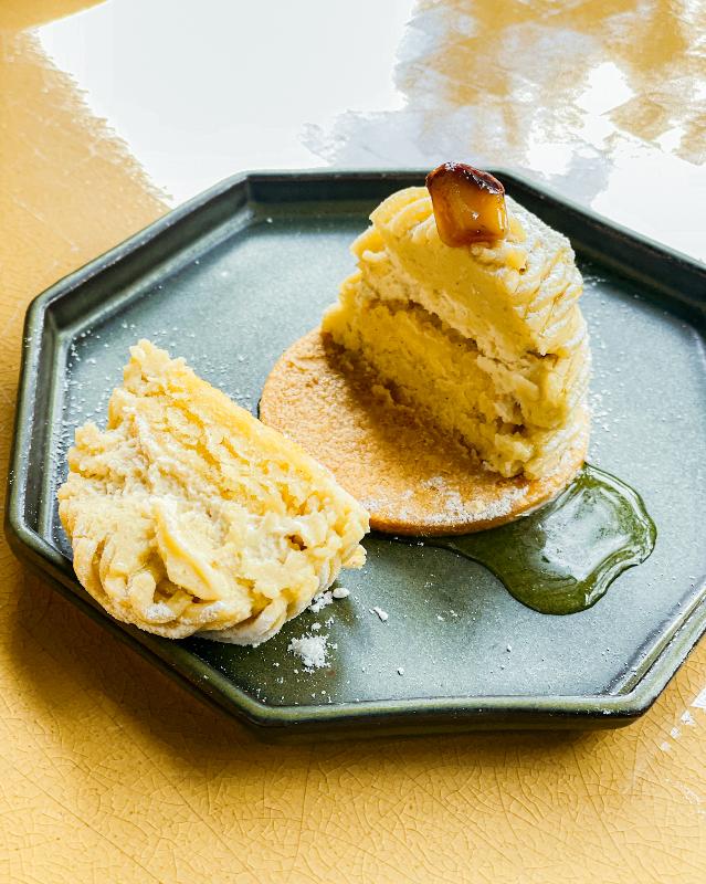 THE GARDEN BAR／HOTEL THE MITSUI KYOTOの京丹波栗アフタヌーンティーのスイーツ追加1画像