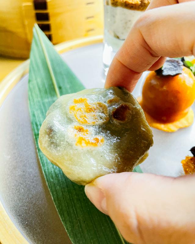 THE GARDEN BAR／HOTEL THE MITSUI KYOTOの京丹波栗アフタヌーンティーのセイボリー追加1画像