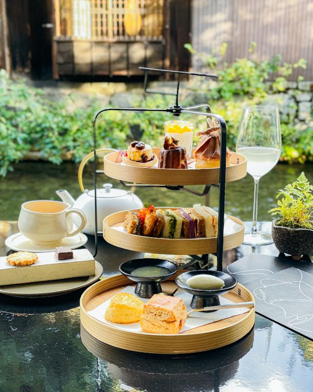 Jean-Georges at The Shinmonzen／The Shinmonzenの栗と柿のアフタヌーンティーのあとがき1画像