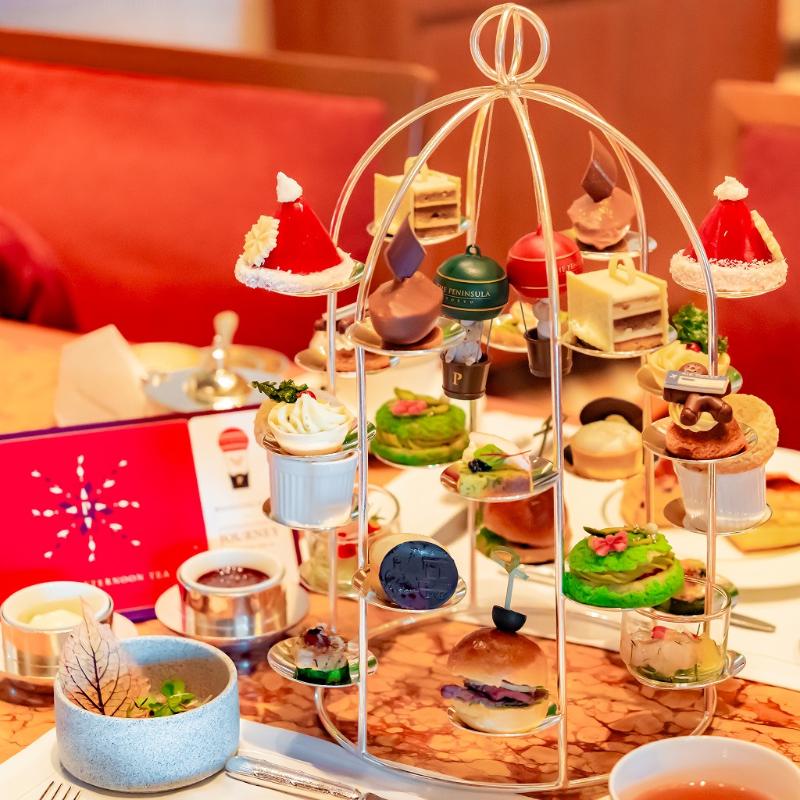 ザ・ロビー／ザ・ペニンシュラ東京のフェスティブアフタヌーンティーのスタンド画像
