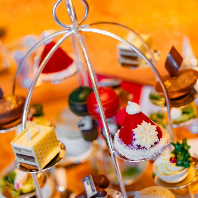 ザ・ロビー／ザ・ペニンシュラ東京のフェスティブアフタヌーンティーのスタンド1段目画像