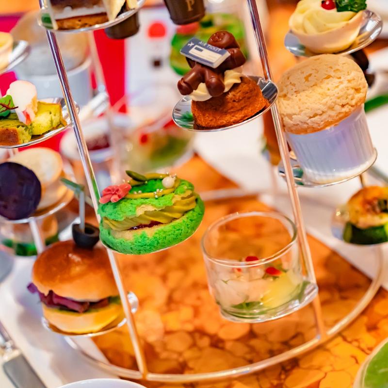 ザ・ロビー／ザ・ペニンシュラ東京のフェスティブアフタヌーンティーのスタンド3段目画像