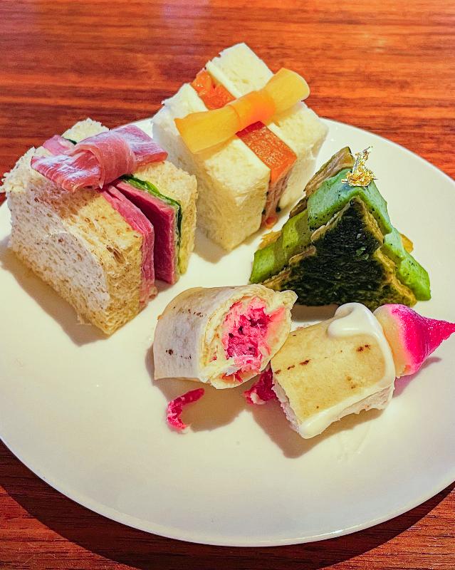 ロビー バー／東京エディション虎ノ門のドリームライトホテルアフタヌーンティーのセイボリー追加1画像