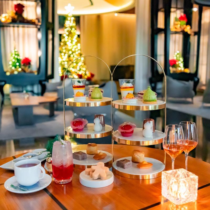 ザ ラウンジ／フォーシーズンズホテル東京大手町のフェスティブアフタヌーンティーの画像1