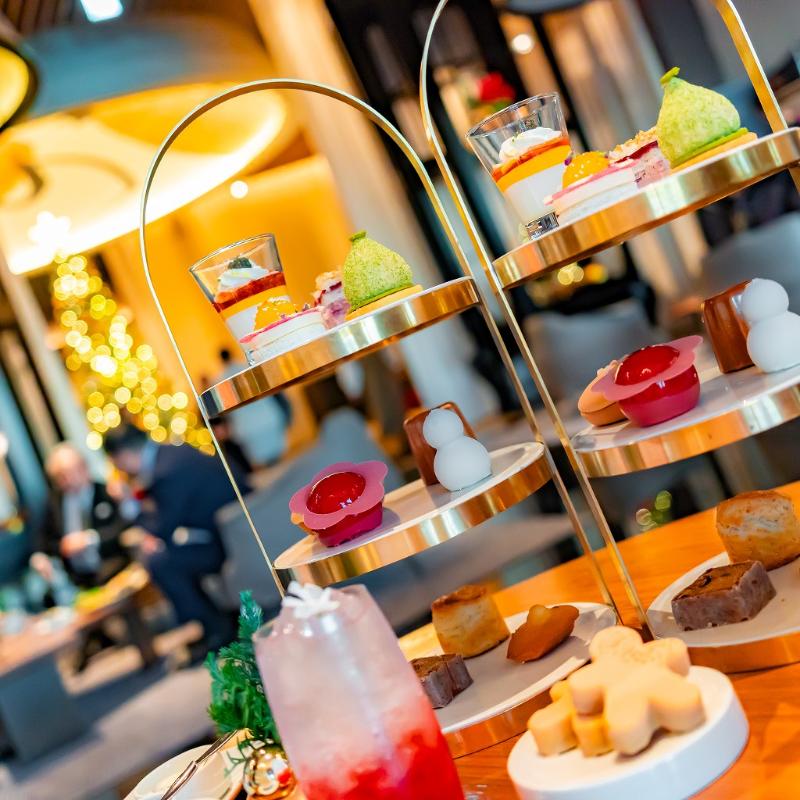 ザ ラウンジ／フォーシーズンズホテル東京大手町のフェスティブアフタヌーンティーのアフタヌーンティー画像2