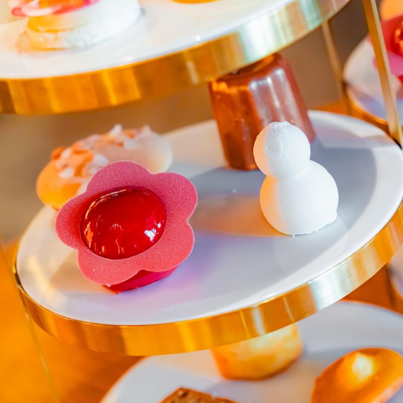 ザ ラウンジ／フォーシーズンズホテル東京大手町のフェスティブアフタヌーンティーのスタンド2段目画像