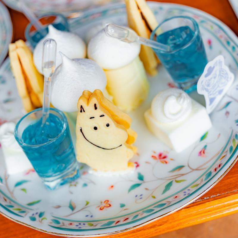 ロビーラウンジ ル・ジャルダン／ホテル椿山荘東京のTales of Moominland Midwinter アフタヌーンティーのスタンド1段目画像