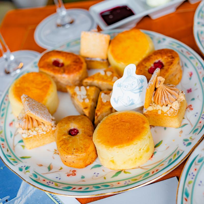 ロビーラウンジ ル・ジャルダン／ホテル椿山荘東京のTales of Moominland Midwinter アフタヌーンティーのスタンド2段目画像