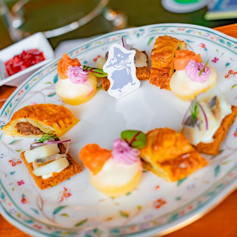 ロビーラウンジ ル・ジャルダン／ホテル椿山荘東京のTales of Moominland Midwinter アフタヌーンティーのスタンド3段目画像