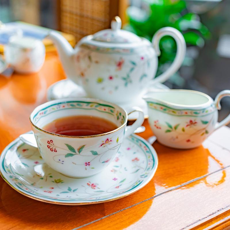 ロビーラウンジ ル・ジャルダン／ホテル椿山荘東京のTales of Moominland Midwinter アフタヌーンティーの飲み物画像