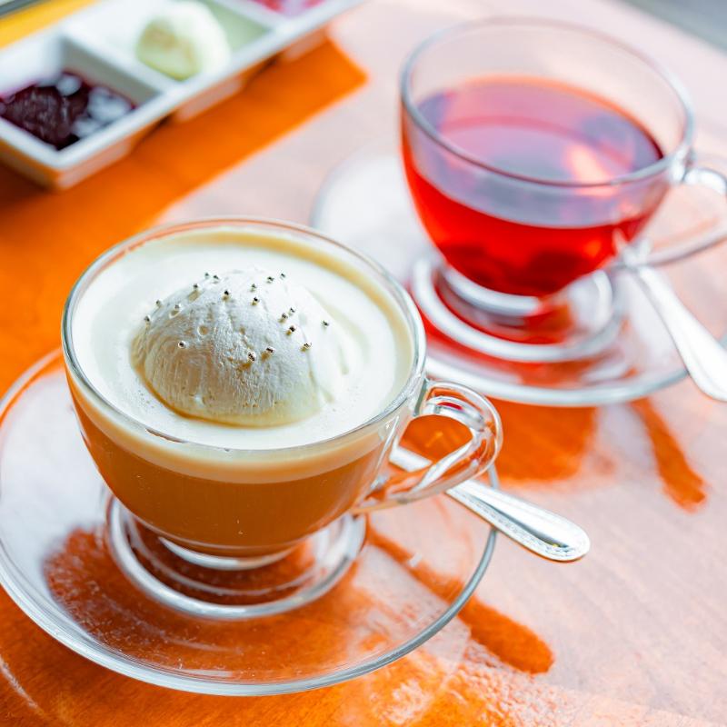 ロビーラウンジ ル・ジャルダン／ホテル椿山荘東京のTales of Moominland Midwinter アフタヌーンティーの飲み物追加2画像