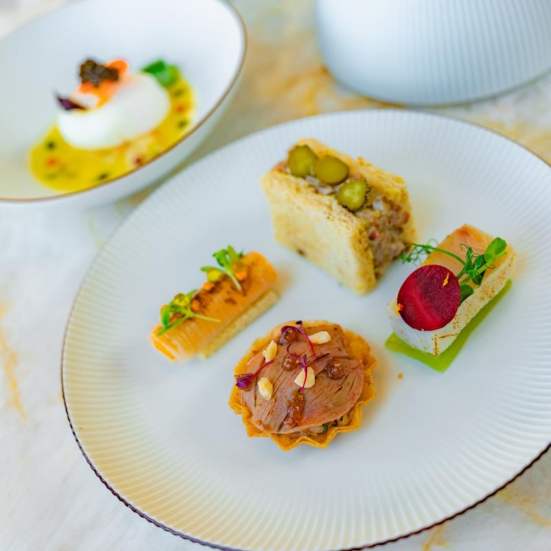 ピークラウンジ／パークハイアット東京のアフタヌーンティーのセイボリー画像