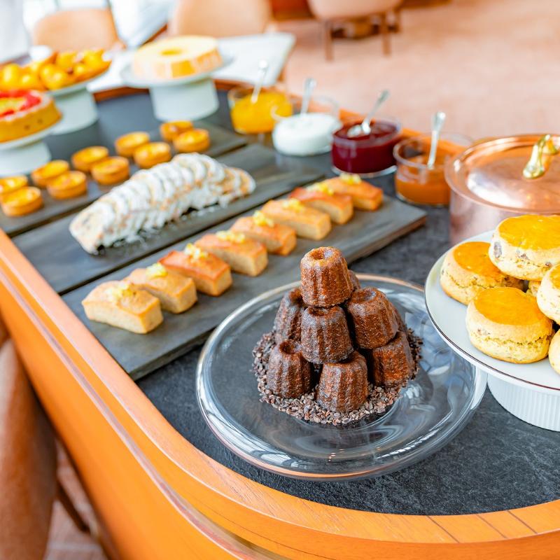 ピークラウンジ／パークハイアット東京のアフタヌーンティーのスコーン画像