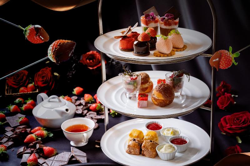 いちごアフタヌーンティー「Melty Chocolat」の画像1