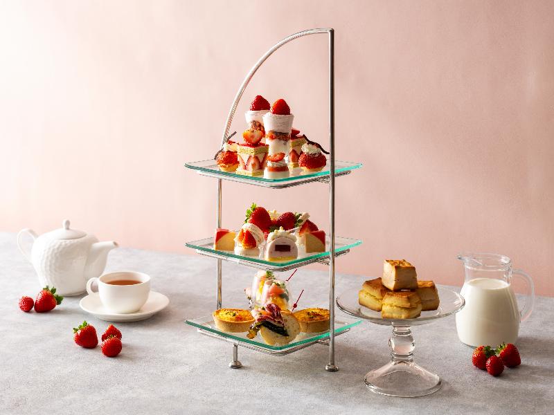 いちごとミルクのアフタヌーンティーの画像1