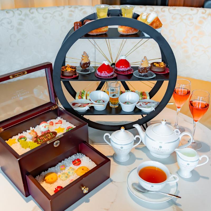 ザ・カハラ・ラウンジ／ザ・カハラ・ホテル＆リゾート横浜のクリスマスアフタヌーンティーのメイン画像