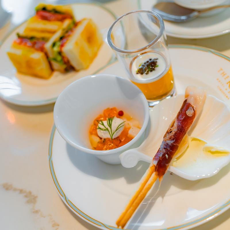 ザ・カハラ・ラウンジ／ザ・カハラ・ホテル＆リゾート横浜のクリスマスアフタヌーンティーのセイボリー画像