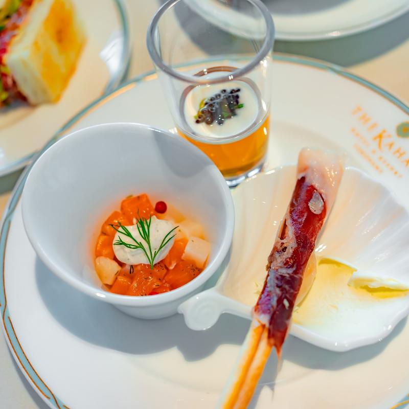 ザ・カハラ・ラウンジ／ザ・カハラ・ホテル＆リゾート横浜のクリスマスアフタヌーンティーのセイボリー追加1画像