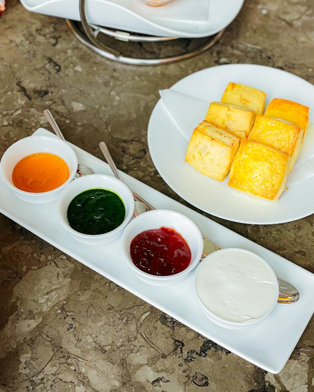 ジャヌ ラウンジ & ガーデンテラス／ジャヌ東京のクリスマスアフタヌーンティーのスタンドその他プレート1画像