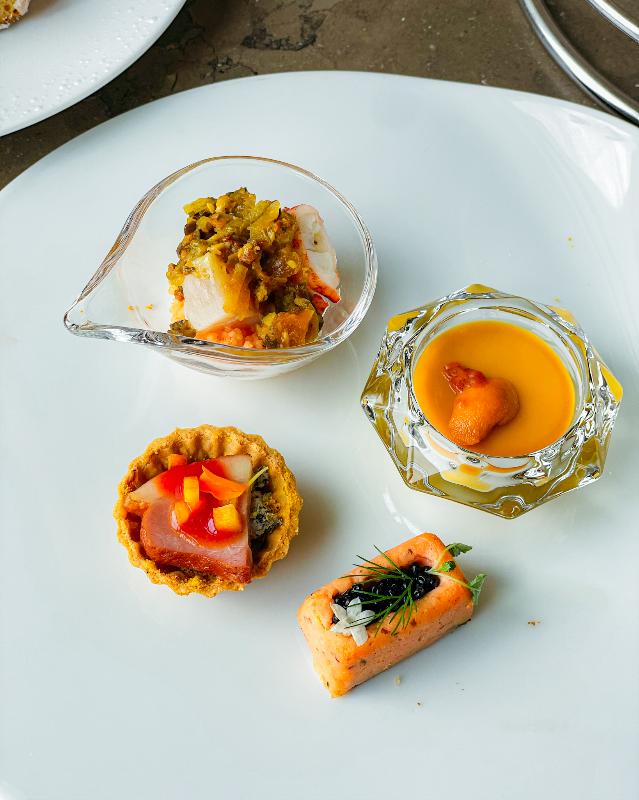 ジャヌ ラウンジ & ガーデンテラス／ジャヌ東京のクリスマスアフタヌーンティーのセイボリー画像