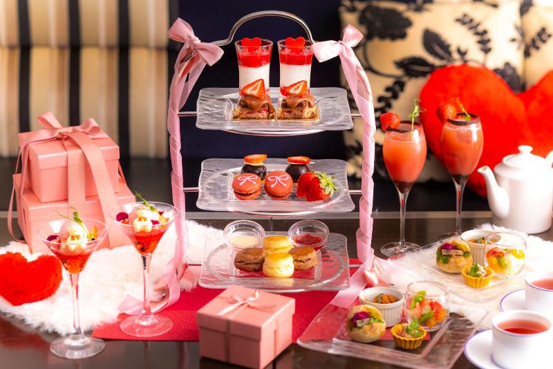 いちご＆チョコレートアフタヌーンティーセットの画像1