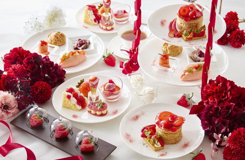 苺アフタヌーンティーセット WINTERバージョンの画像1