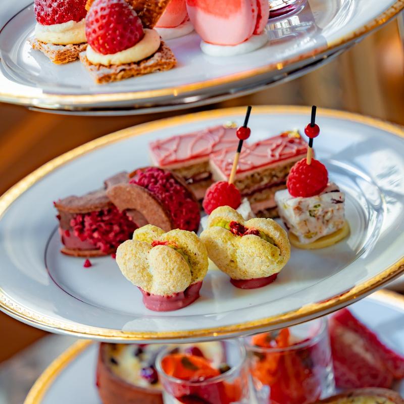 ロビーラウンジ　ラ・テラス／ホテルニューグランドの苺のアフタヌーンティーのスタンド2段目画像