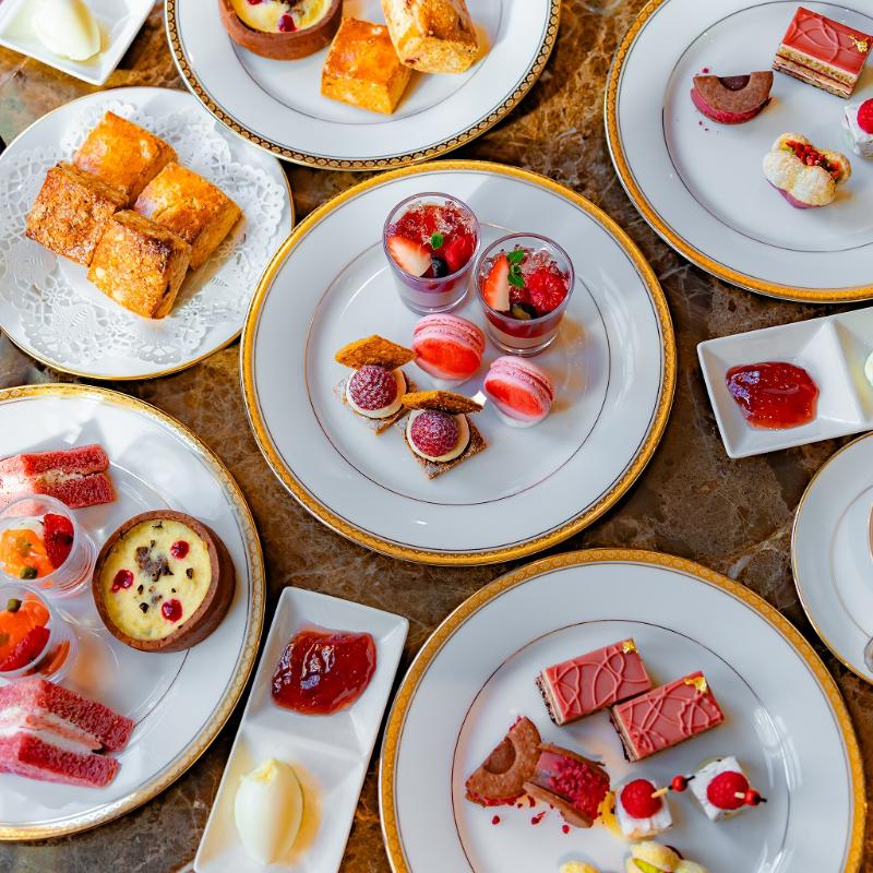 ロビーラウンジ　ラ・テラス／ホテルニューグランドの苺のアフタヌーンティーのあとがき2画像